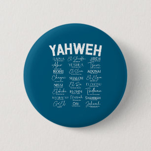Über hebräische Namen Gott Hebräisch Jesus Button