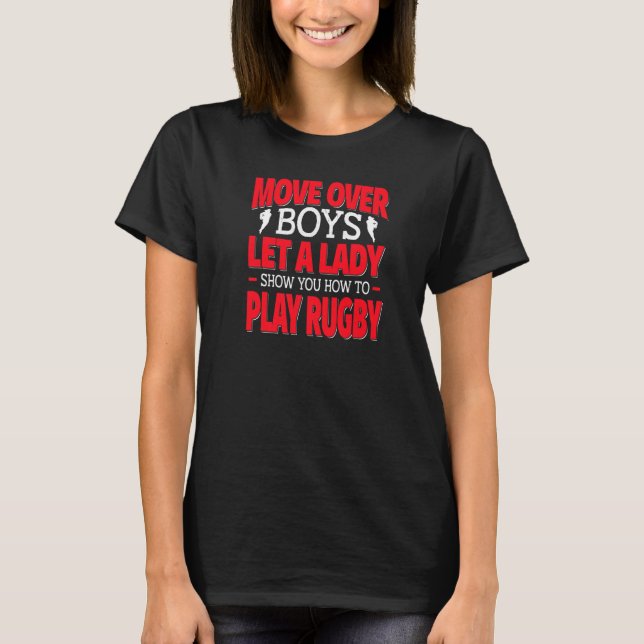 Über Jungs Rugby T-Shirt (Vorderseite)