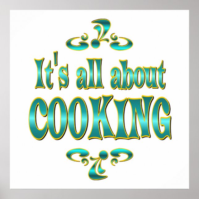 ÜBER KOCHEN POSTER (Vorne)