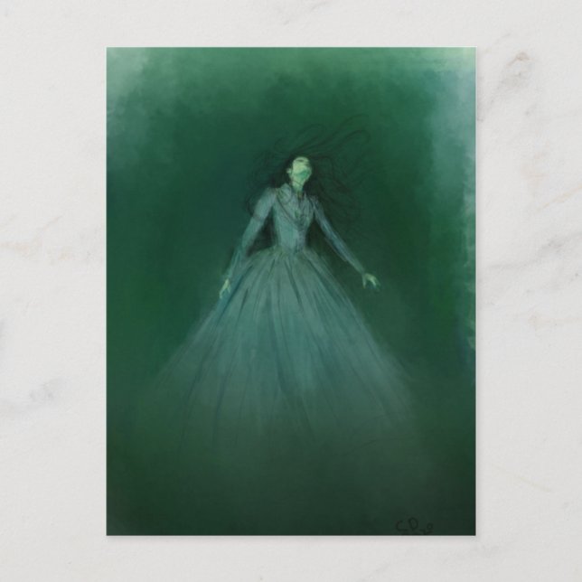 Über Magnet Feiertagspostkarte (Vorderseite)