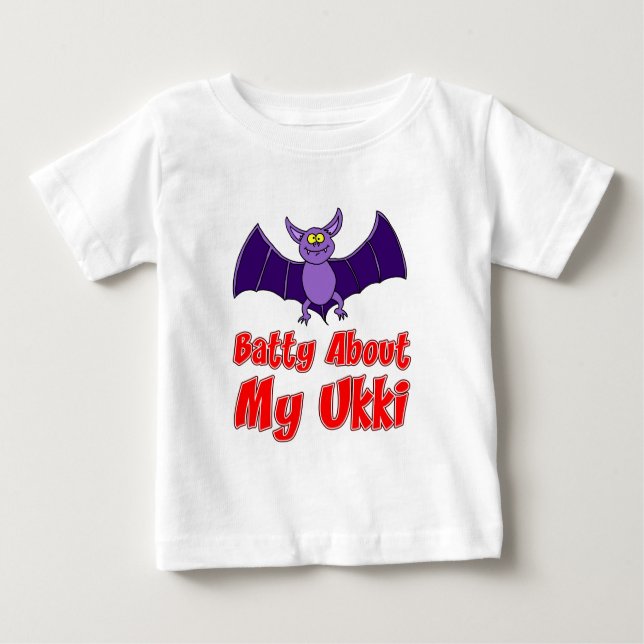 Über mein Ukki Baby T-shirt (Vorderseite)