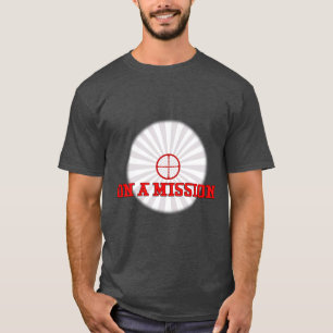 ÜBER MISSION Sniper Scope Art Work T-Shirt