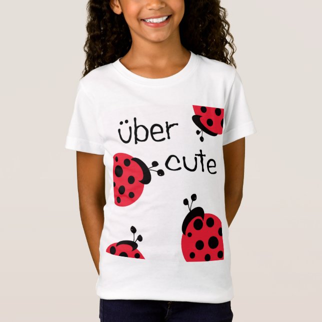 uber niedliches Shirt Marienkäfer II (Vorderseite)