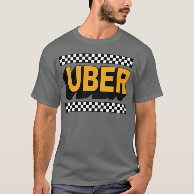 Uber Retro-Familie T-Shirt (Vorderseite)