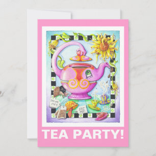 ÜBER TEA-PARTY EINLADUNG