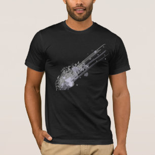 Über u. über grafischem T - Shirt hinaus