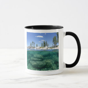Über und unter Lake Tahoe Tasse