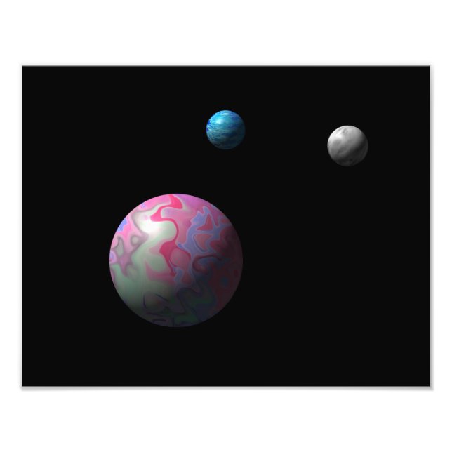 Über uns hinaus fotodruck (Vorne)