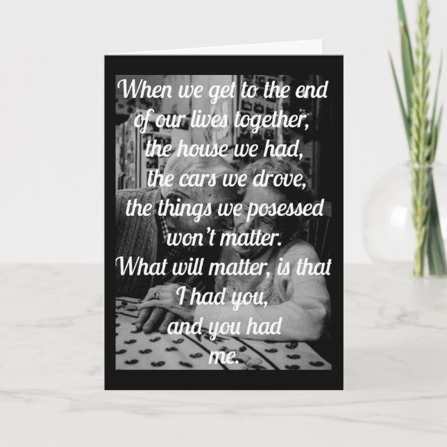 ÜBER UNSER JAHRESJAHR **45.** KARTE (Vorderseite)