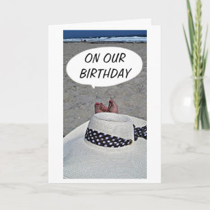 ÜBER "UNSEREN GEBURTSTAG" HOFFNEN SIE SO VIEL SPAS KARTE