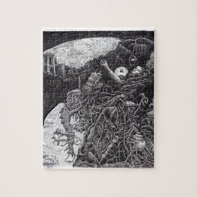 Über & unter von Brian Benson Puzzle (Vertikal)