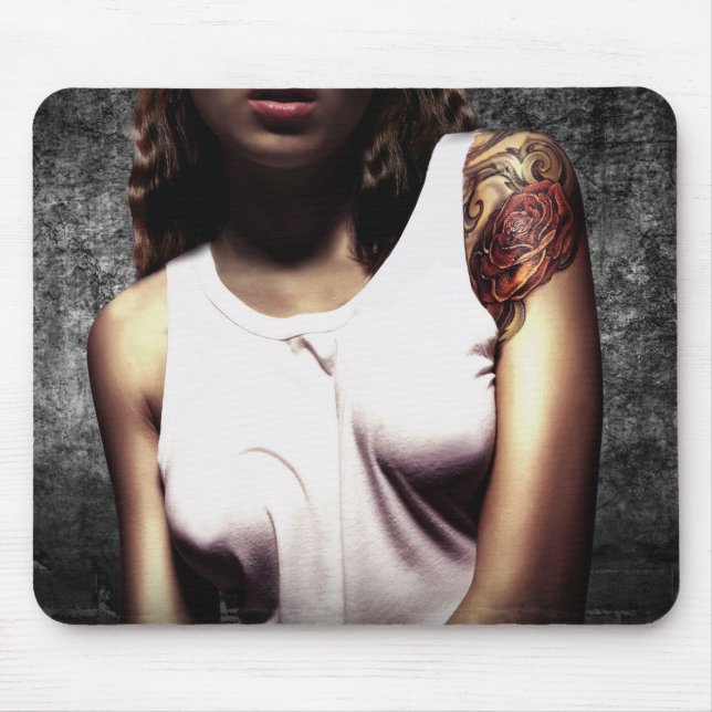 Über Versuchungs-Grafik Mousepad hinaus (Vorne)