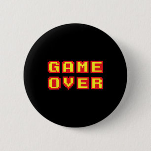 Über Vintagen Retro-Videospiele - Gaming-Geschenka Button