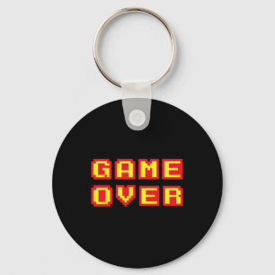 Über Vintagen Retro-Videospiele - Gaming-Geschenka Schlüsselanhänger