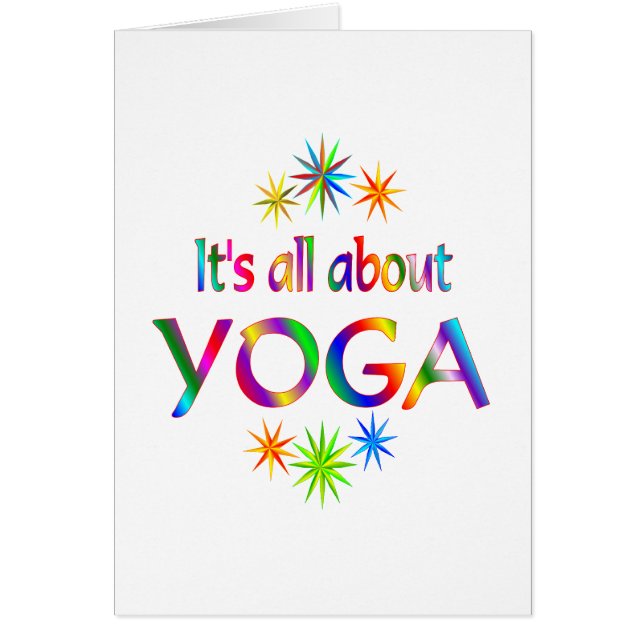 Über Yoga (Vorne)