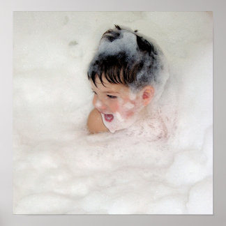 überall Blasen Poster