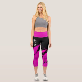 Überall drucken Sie benutzerdefinierte Capri-Leggi Capri Leggings