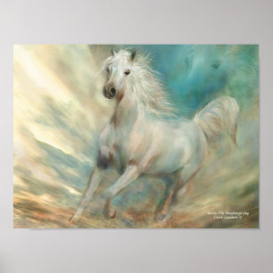 Überall im Windschatten Himmel Art Poster/Print Poster