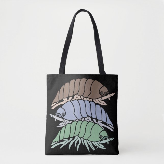 Überall Tasche - 3 Pillen (schwarz) (Vorderseite)