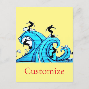 Überall Thunder_Cove Postkarte