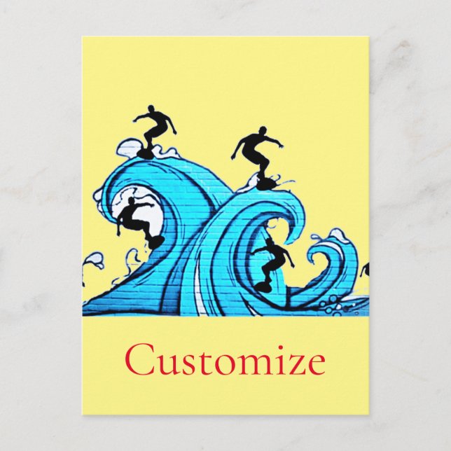 Überall Thunder_Cove Postkarte (Vorderseite)