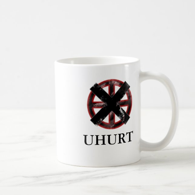 Überall vorhandene Schale der Schmerzs-[UHURT] Tasse (Rechts)