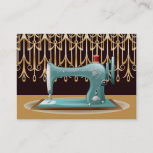 Überarbeitete Nähtechnik / Mode / Seamstress Visitenkarte