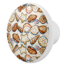 ÜBERARBEITETE winzige Muscheln Tiny Drawer Knobs