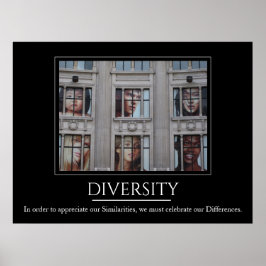 Überarbeitung des Diversity- und Inklusionspostpro Poster