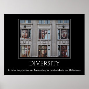 Überarbeitung des Diversity- und Inklusionspostpro Poster