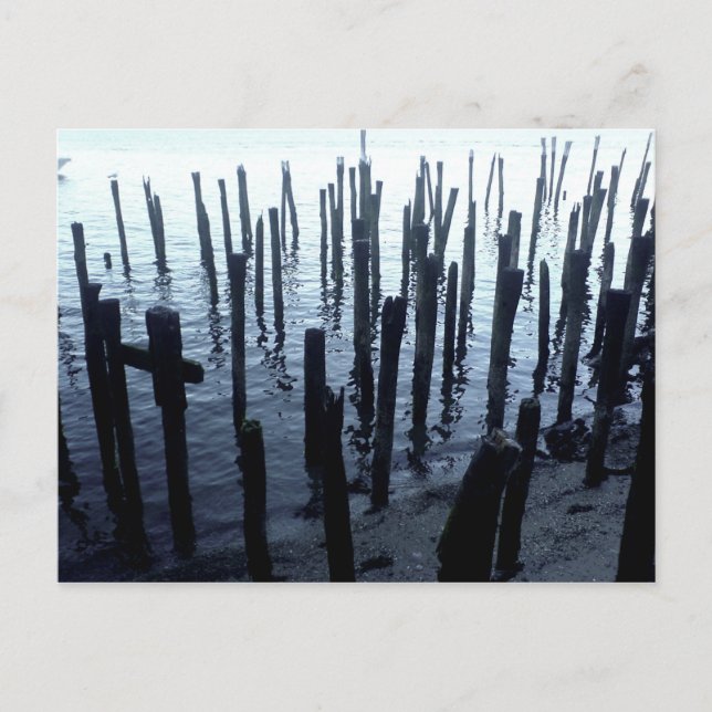 Überbleibsel der Wasserfront im Nordend Postkarte (Vorderseite)