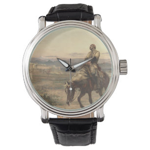 Überbleibsel eines von Elisabeth Thompson gemalten Armbanduhr