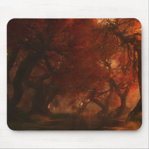 Überdachungs-Nebenfluss-Herbst Mousepad