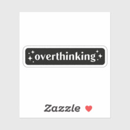 Überdenken Aufkleber