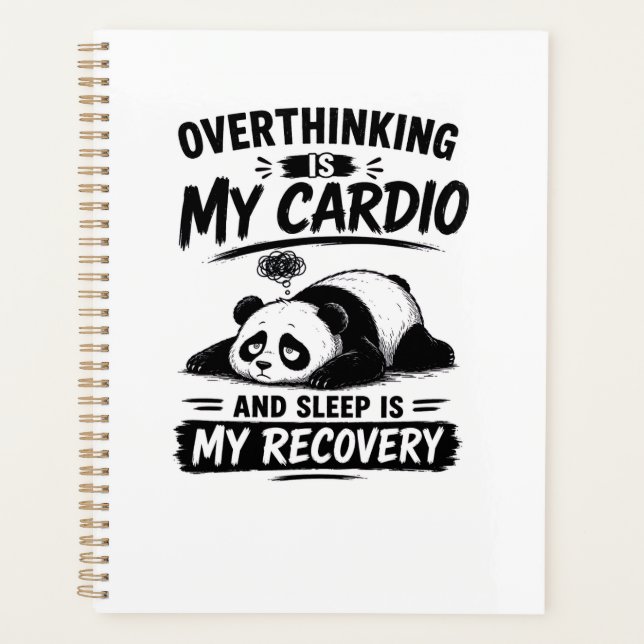 Überdenken Ist Mein Cardio Planer (Vorderseite)