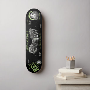 Überdenken Reduzieren Wiederverwenden Recyceln Erd Skateboard