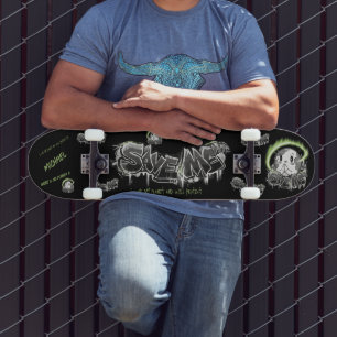 Überdenken Reduzieren Wiederverwenden Recyceln Erd Skateboard