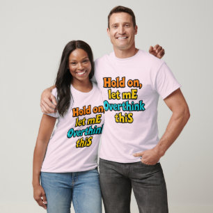 Überdenken Sie diesen Gradienten: Ein typografisch T-Shirt