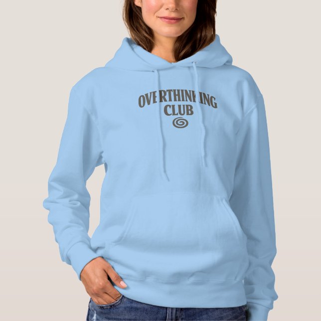 Überdenker Club Hoodie (Vorderseite)