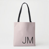 Überdimensionale monogrammierte Initialen Rosé Sch