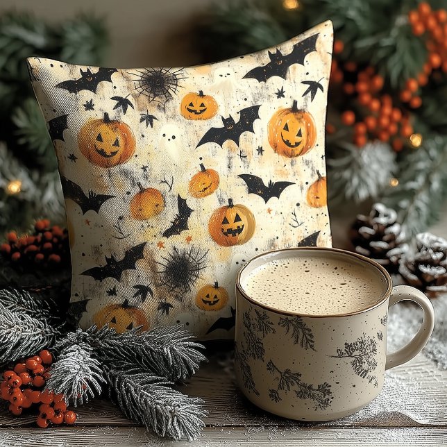 Überdimensioniertes Halloween-Baby-Kissen mit Name Kissen (Von Creator hochgeladen)