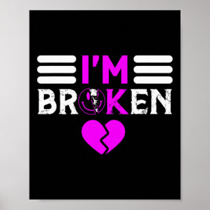 Überdosierung Bewusstsein, dass ich okay Broken Li Poster
