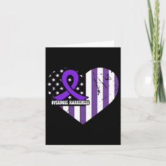 Überdosierung Bewusstsein für Lila Multipler Skler Karte