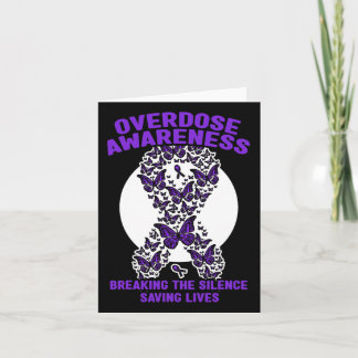 Überdosierung Bewusstsein für Lila Multipler Skler Karte