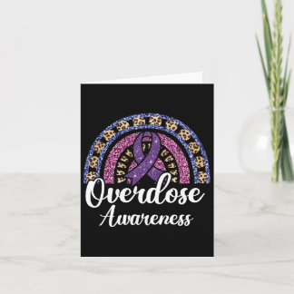 Überdosierung Bewusstsein für Lila Multipler Skler Karte