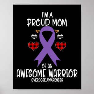 Überdosierung Bewusstsein ich bin stolz Mama des P Poster