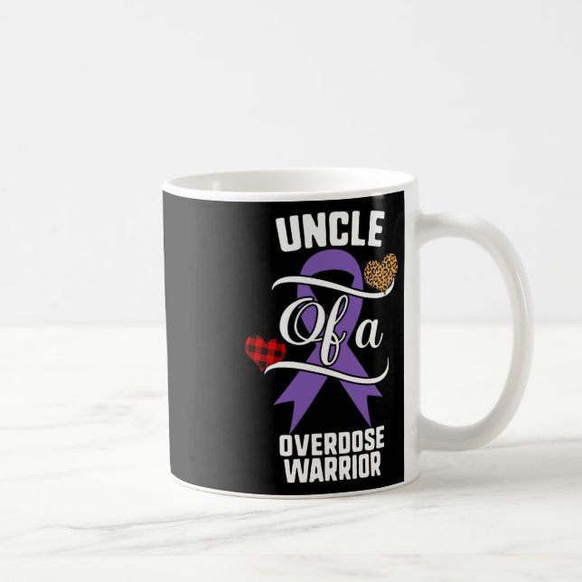 Überdosierung Bewusstsein Leopard Buffalo Karierte Kaffeetasse (Rechts)