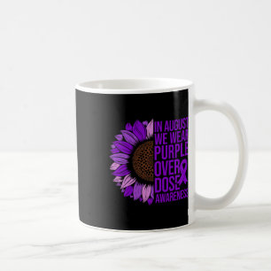 Überdosierung Bewusstsein Sonnenblumen im August t Kaffeetasse