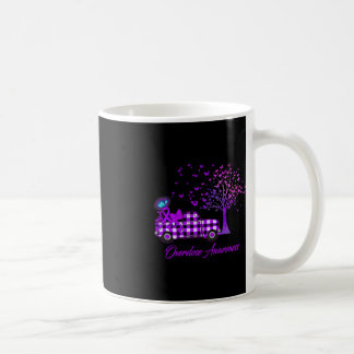 Überdosierung Butterfly Lila Kaffeetasse