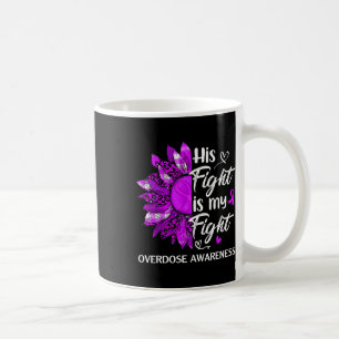 Überdosierung Das Bewusstsein für seinen Kampf ist Kaffeetasse